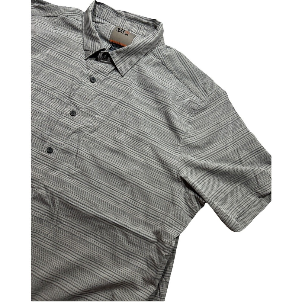 5.11 Tactical Plaid Button Up Snaps/buttons, Double Pocket, XL - Picture 2 of 10